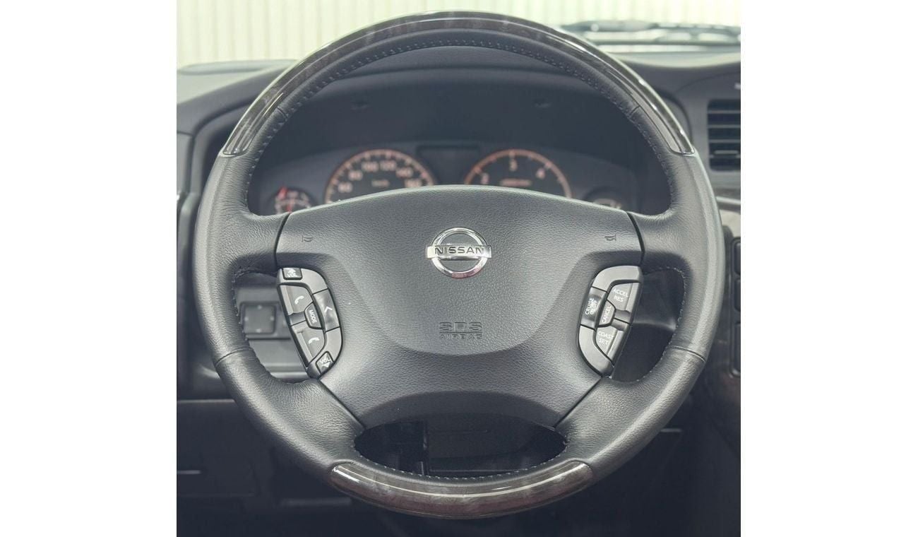 Nissan Patrol Super Safari 2023 Nissan Patrol Super Safari VTC, May 2028 Nissan Warranty + Service Package. Low Kms, 7 Seater,