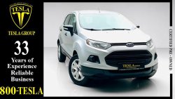 Ford EcoSport ORGINAL BACK CAMERA! / GCC / 2017 / DEALER WARRANTY VALID UNTIL: 29/9/2022 / FSH / ONLY 452 DHS P.M.