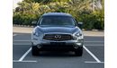 Infiniti QX70 Luxury Plus MODEL 2014 GCC CAR PERFECT CONDITION INSIDE AND OUTSIDE FULL OPTION ONE OWNER 2 keys Pan