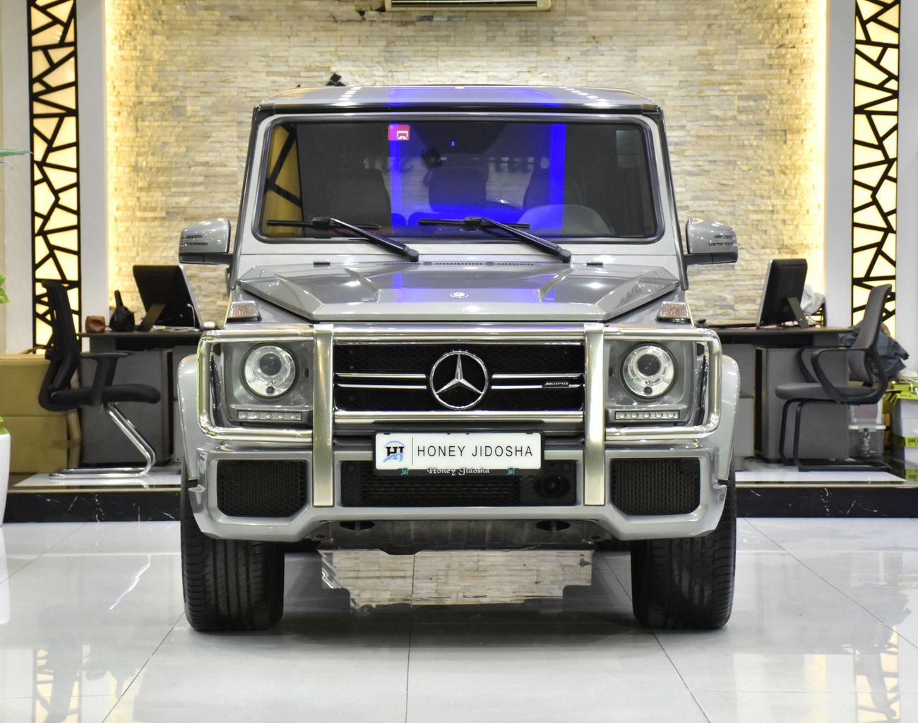 Mercedes-Benz G 63 AMG EXCELLENT DEAL for our Mercedes Benz G63 AMG ( 2015 Model ) in Silver Color GCC Specs
