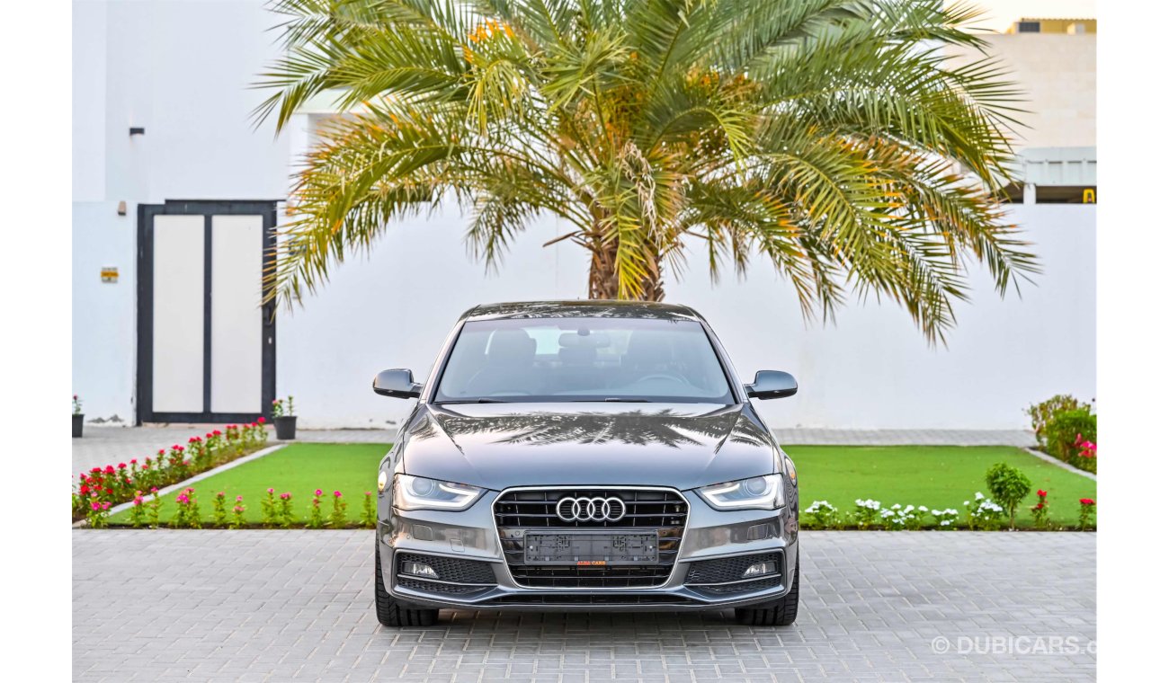 Audi A4 S-Line 3.0L 50 TFSI | AED 1,253 Per Month | 0% DP | Fully Loaded! - Immaculate Condition!