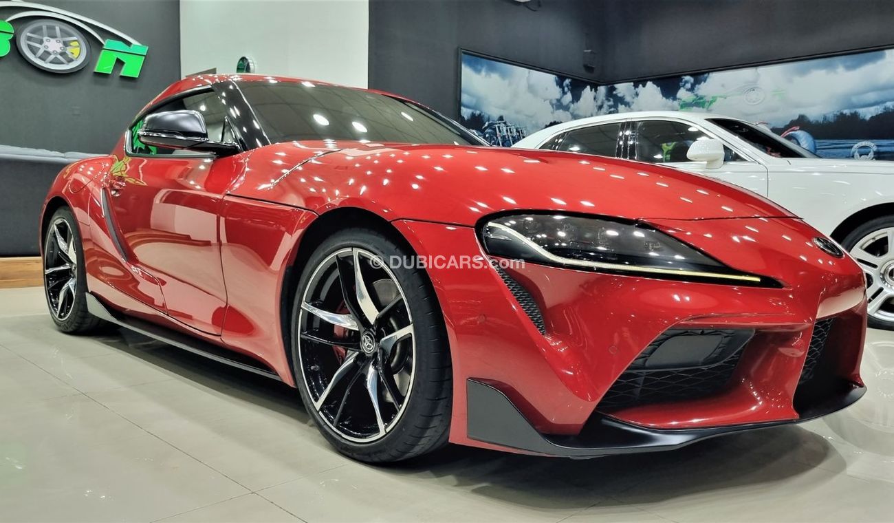 Toyota Supra GR TOYOTA SUPRA 2020 GCC LOW MILEAGE ONLY 29K KM IN IMMACULATE CONDITION FOR 179K AED