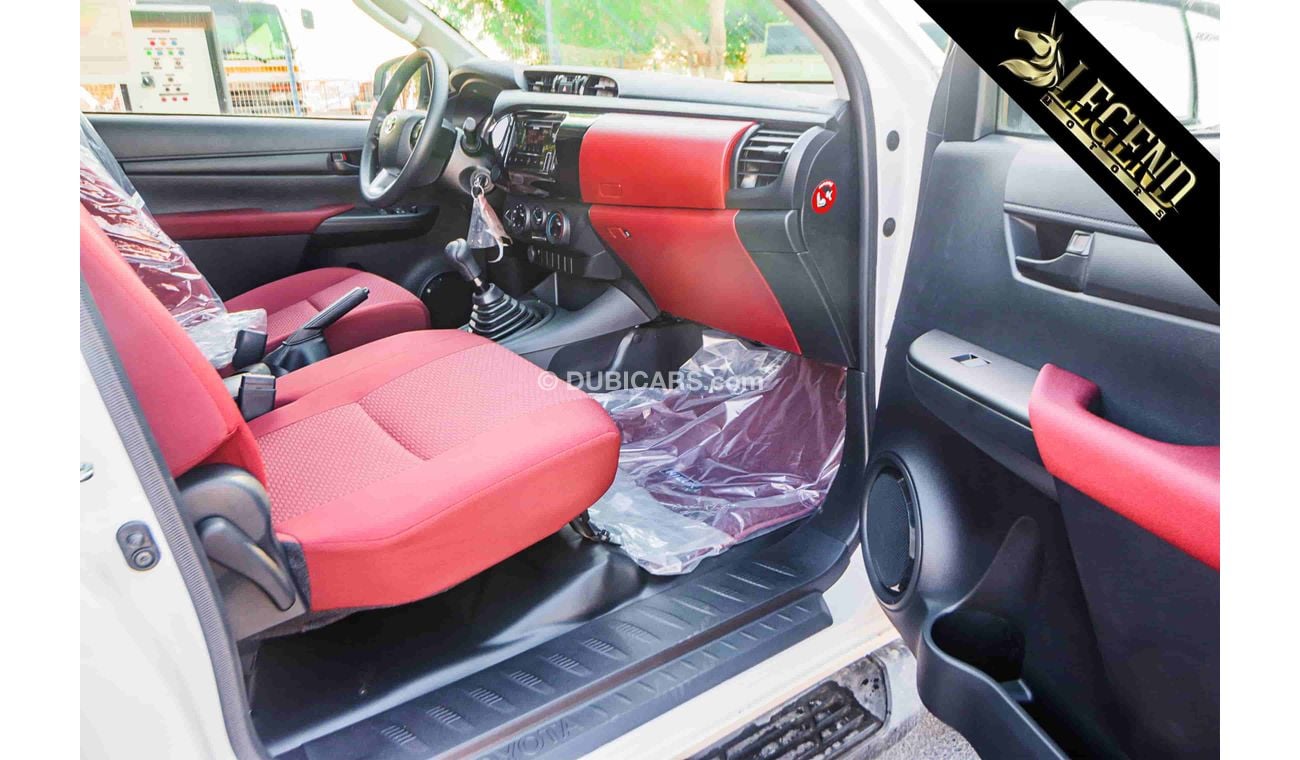 تويوتا هيلوكس 2021 Toyota Hilux 2.7L M/T 4x4 Single Cab Petrol | Export Only