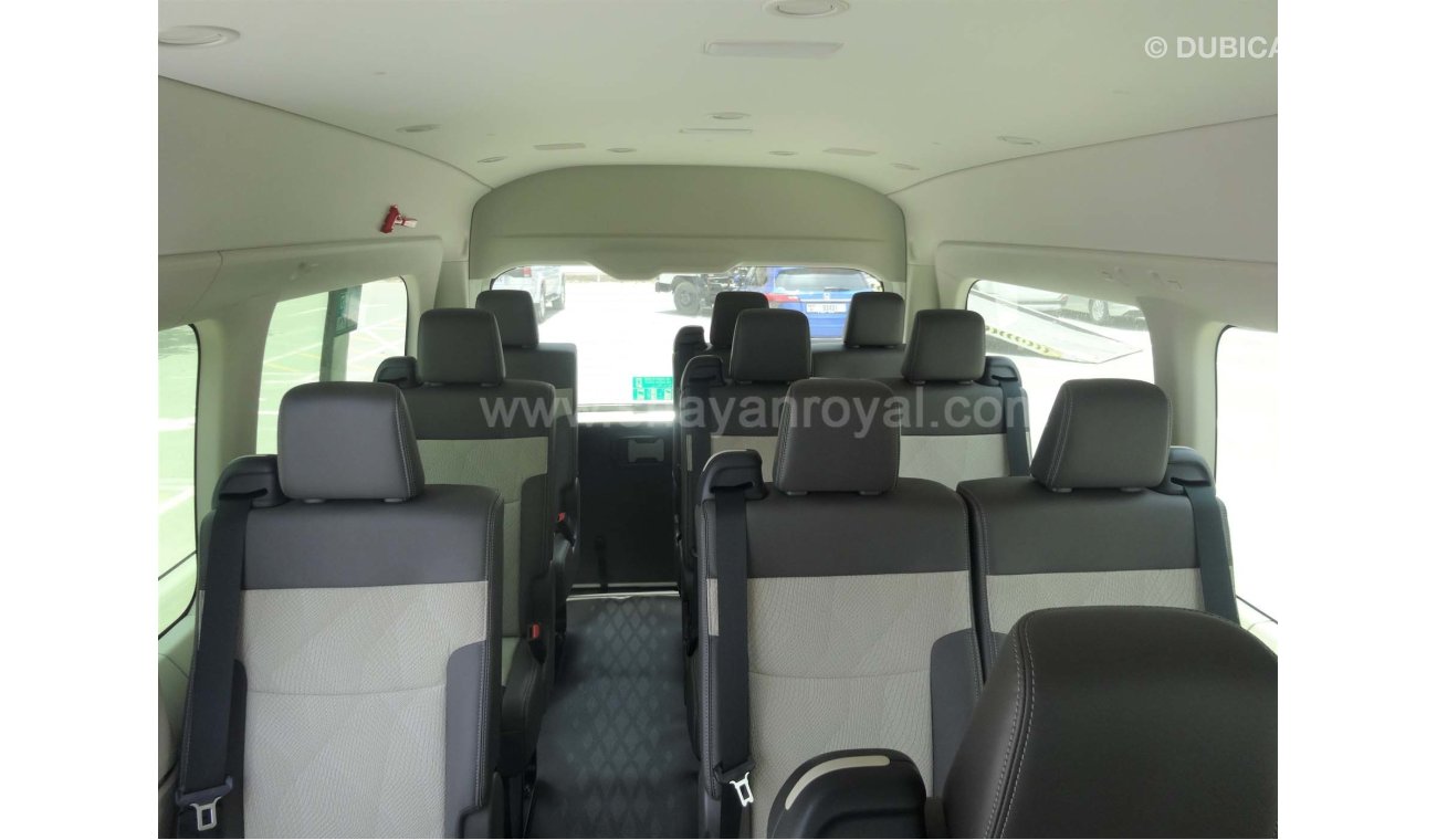 تويوتا هاياس 2.8L DIESEL 13 SEATER HIGH ROOF 2019 ( New Arrival ) (Export only)