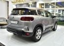 Citroen C5 Aircross EXCELLENT DEAL for our Citroen C5 AirCross ( 2023 Model ) in Silver Color GCC Specs