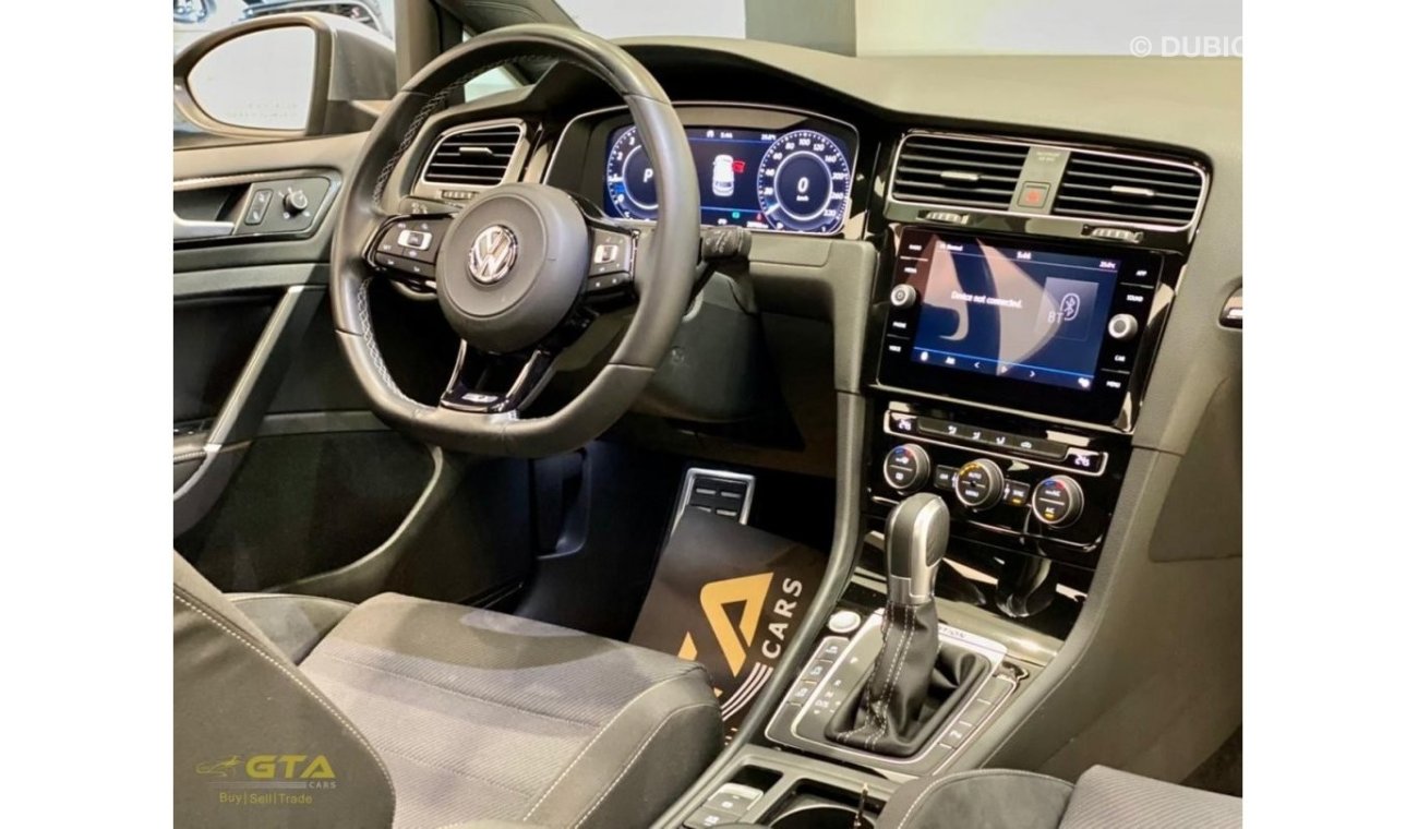 Volkswagen Golf 2019 Volkswagen Golf R, Volkswagen Warranty-Service Contract-Full Service History GCC