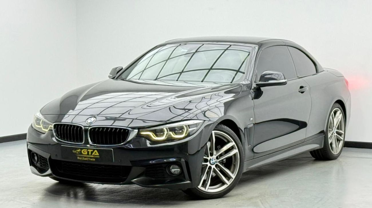 BMW 430i M Sport 2.0L 2018 BMW 430i M-Sport Convertible, Warranty, Full Service History, Fully Loaded, GCC