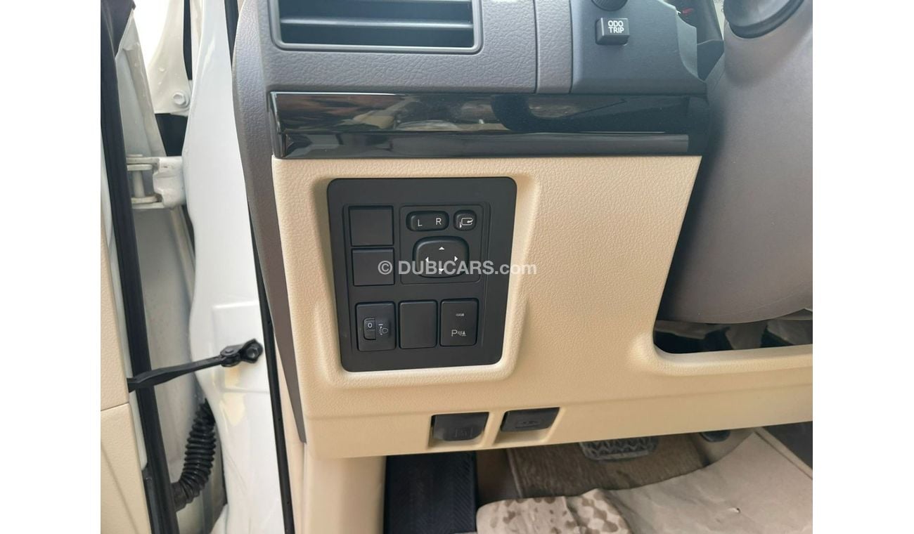 تويوتا برادو Toyota Prado VX 2.7L Petrol Spare Tyre Up Color White model 2021 For Export