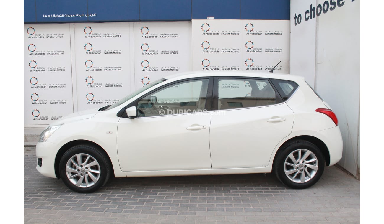 Nissan Tiida 1.6L SV 2014 MODEL WITH NAVIGATION CAMERA