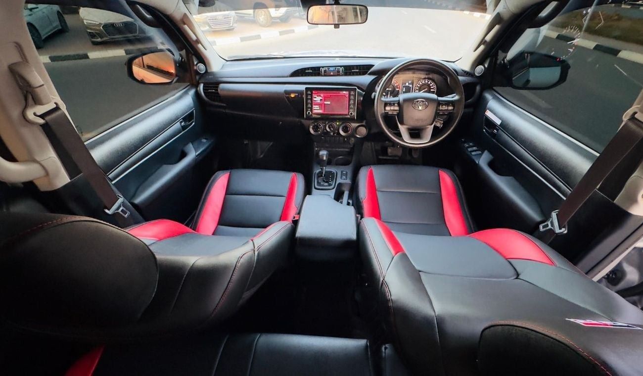 تويوتا هيلوكس GR SPORT KTI | RHD | ROOF MOUNTED LED LIGHTS | 2.8L DIESEL ENGINE | 2WD | (AT) | 2022 | ELECTRIC SEA
