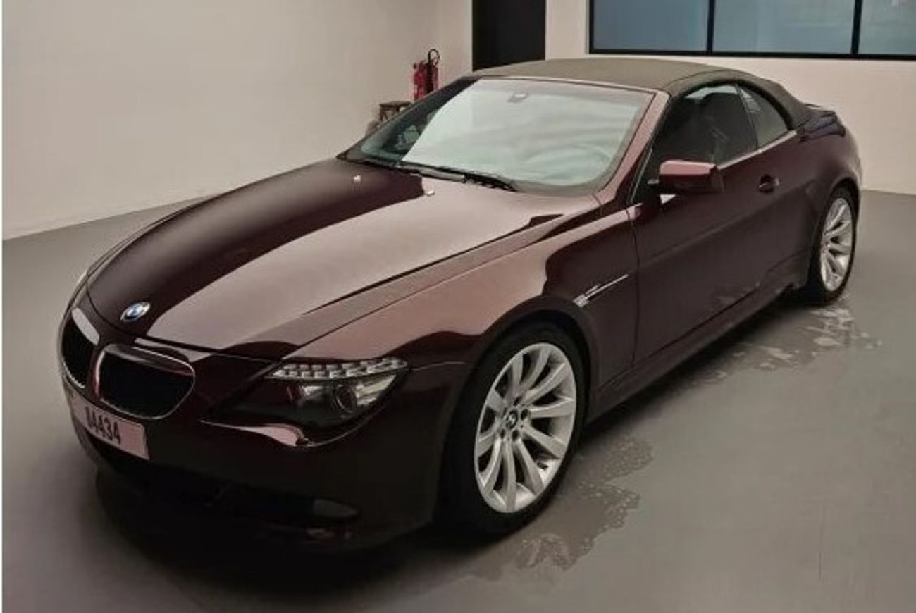 BMW 650i 650i V8 manual gear convertible