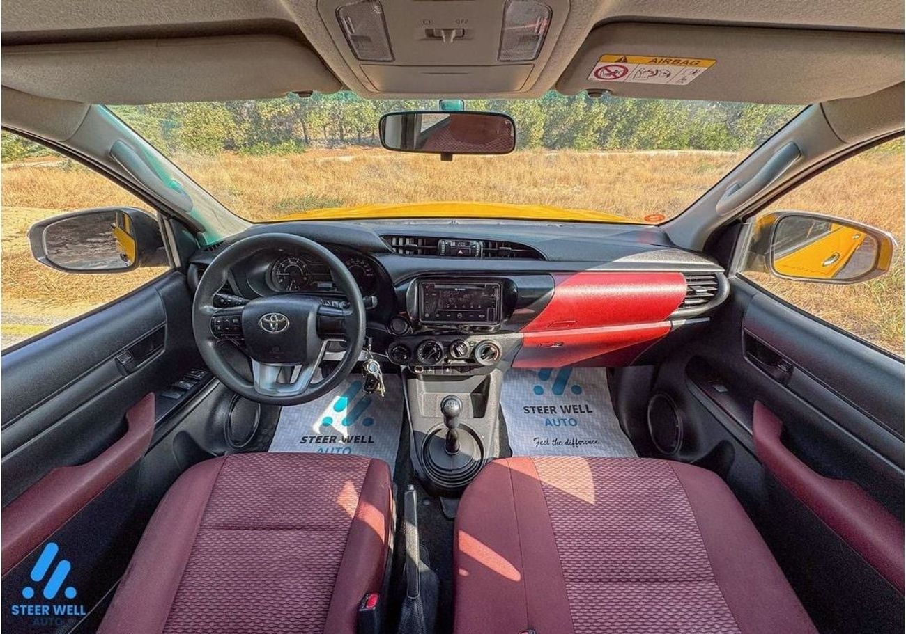 Toyota Hilux DLX 2.4L 4WD Diesel MT DC / Ready to Drive / GCC / Book Now!
