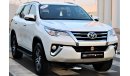 Toyota Fortuner Toyota Fortuner GXR 2017 GCC 4 Cylinder in excellent condition without paint without accidents, very