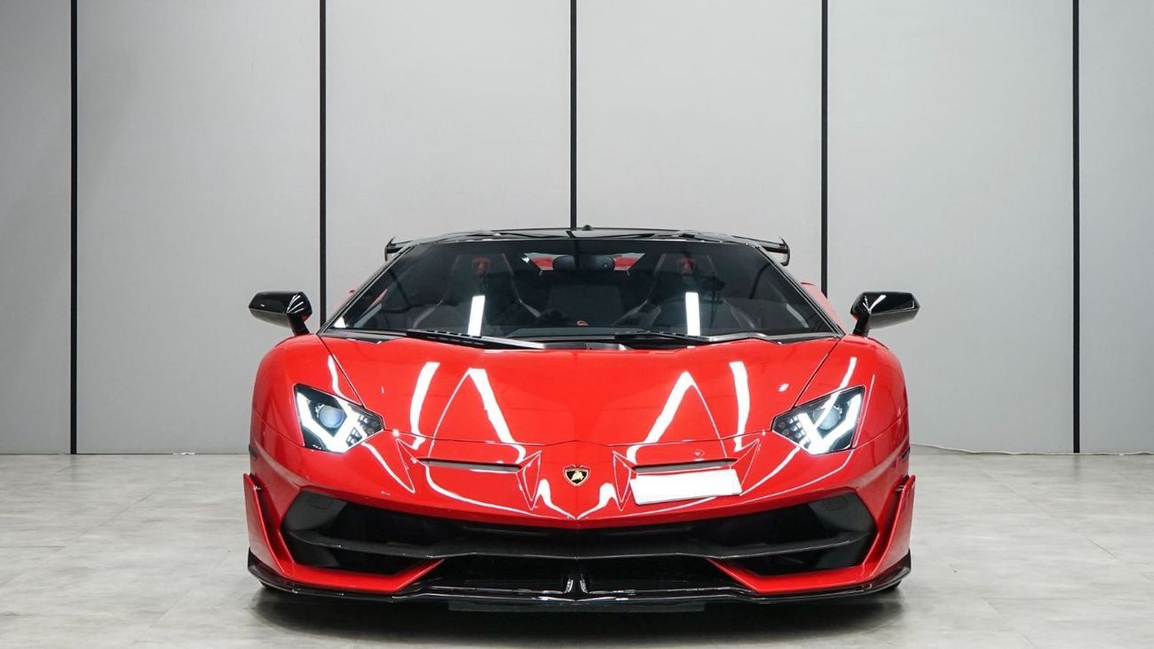 لامبورغيني أفينتادور SVJ 6.5L V12 | European Specs | 8,700 KM | Full Service History