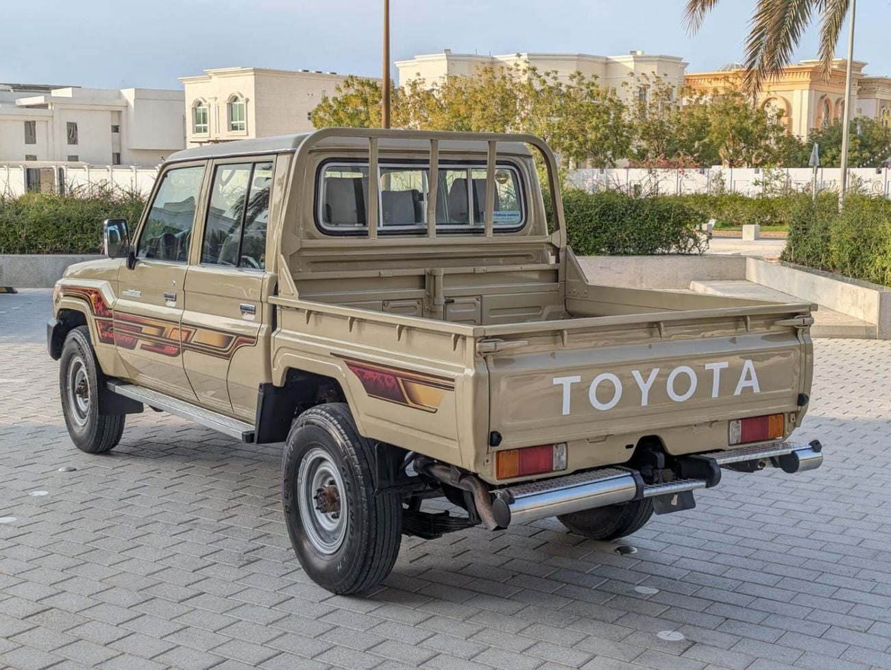 Toyota Land Cruiser Pick Up Toyota LC79 double cabin LHD brown colour