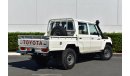 تويوتا لاند كروزر بيك آب 79 DOUBLE CAB V8 4.5L TURBO DIESEL 6  SEAT 4WD MANUAL TRANSMISSION