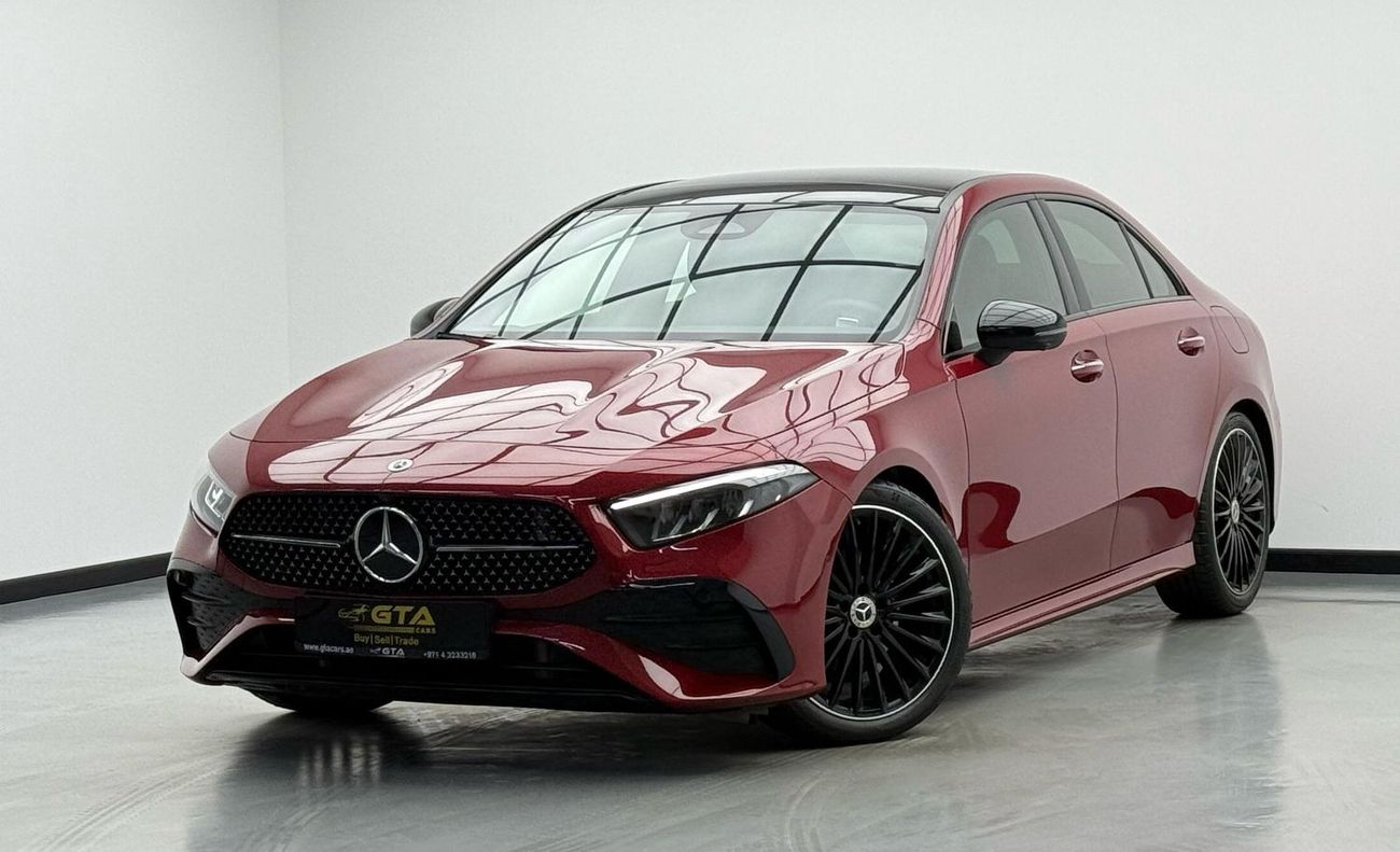 مرسيدس بنز A 200 Std 1.4L 2024 Mercedes Benz A200 AMG, 5 Years Mercedes Warranty, Full Mercedes Service History, GCC