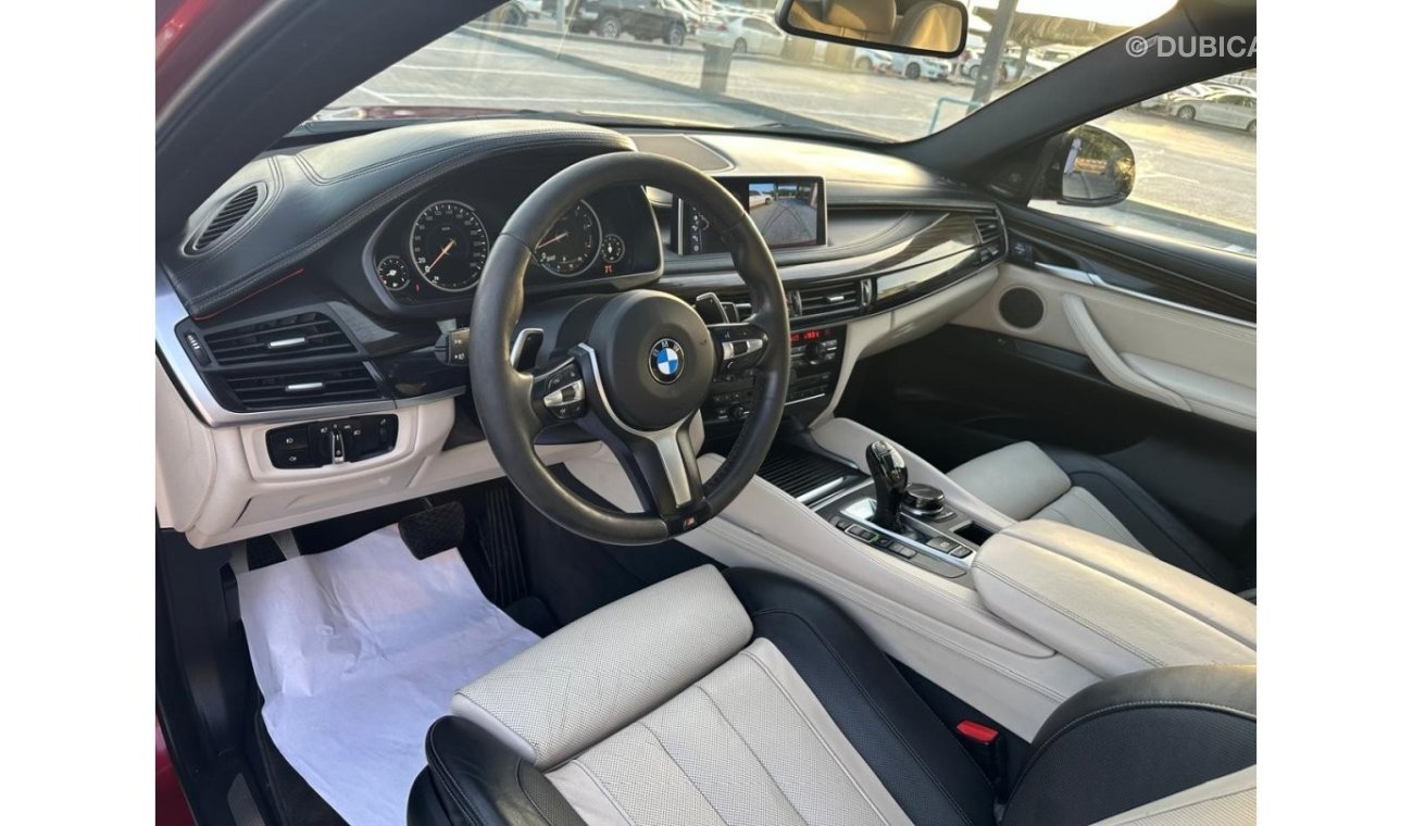 BMW X6 35i M Sport BMW X6 model 2018 gcc Body ket M POWER 6 slinder twin turbo