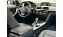 BMW 318i Std 2017 BMW 318i, Warranty, Sep 2025 BMW Service Contract, Low Kms, GCC