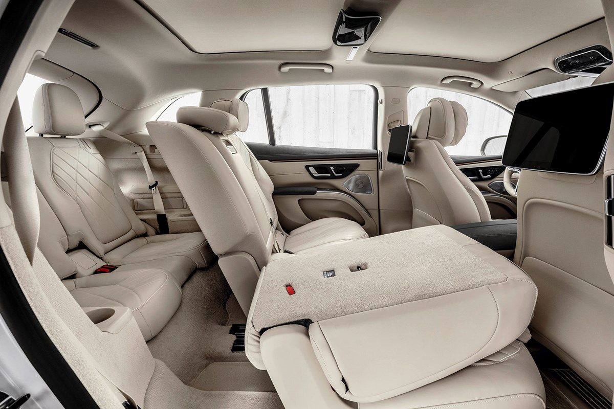 Mercedes-Benz EQS 580 SUV interior - Seats