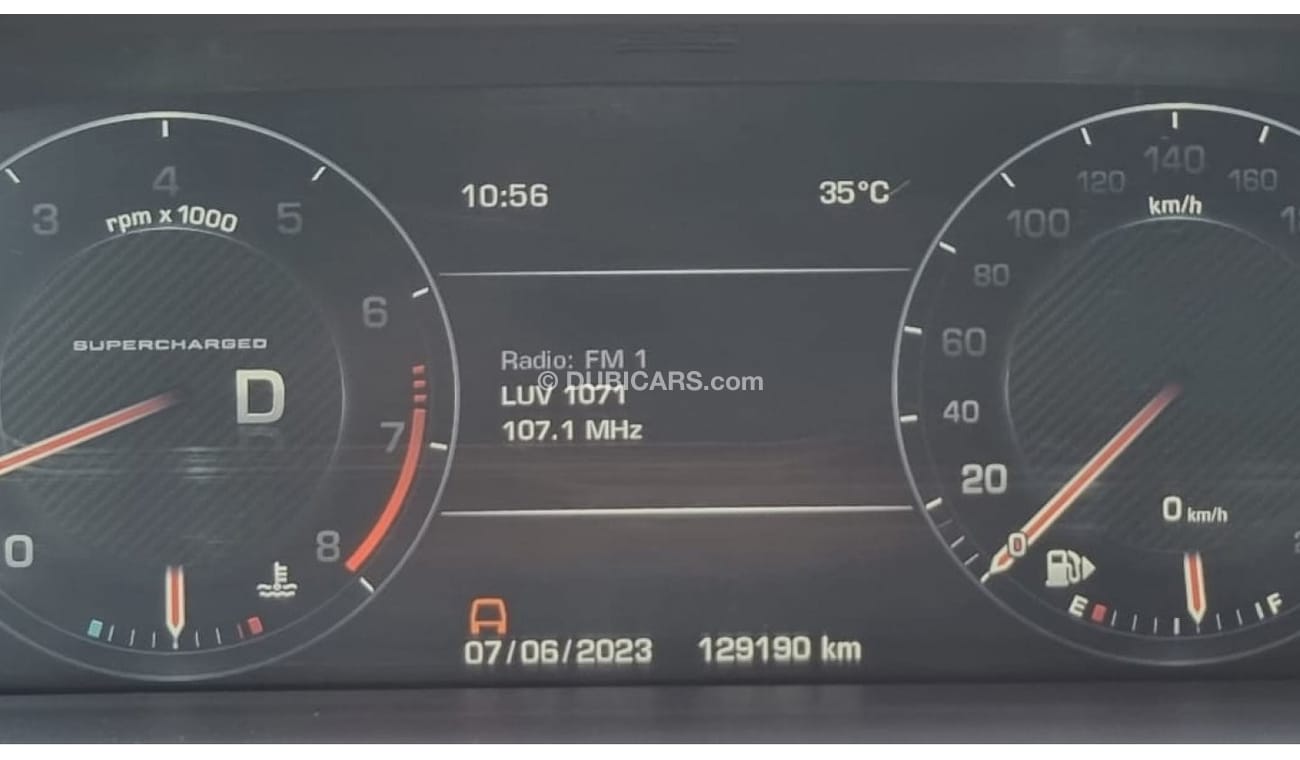 لاند روفر رينج روفر 2014 Canadian Specs