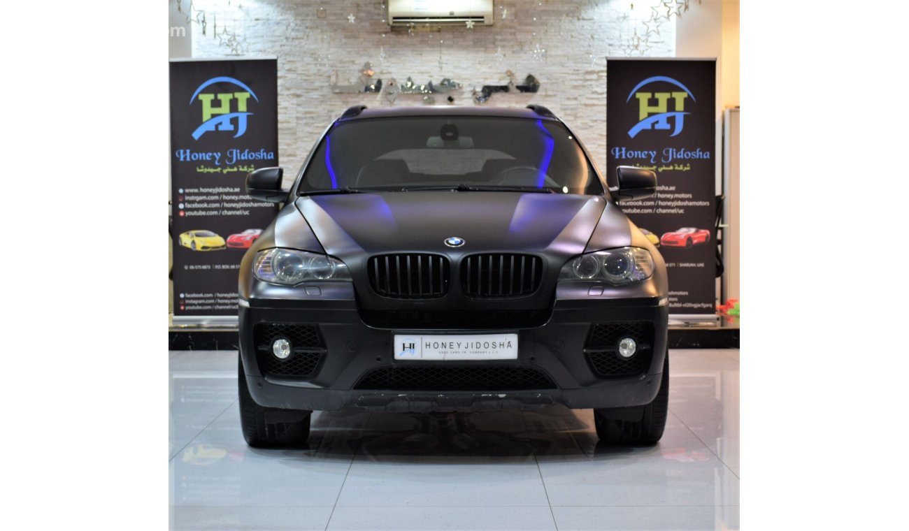 BMW X6 EXCELLENT DEAL for our BMW X6 xDrive50i ( 2009 Model! ) in Matte Black Color! GCC Specs