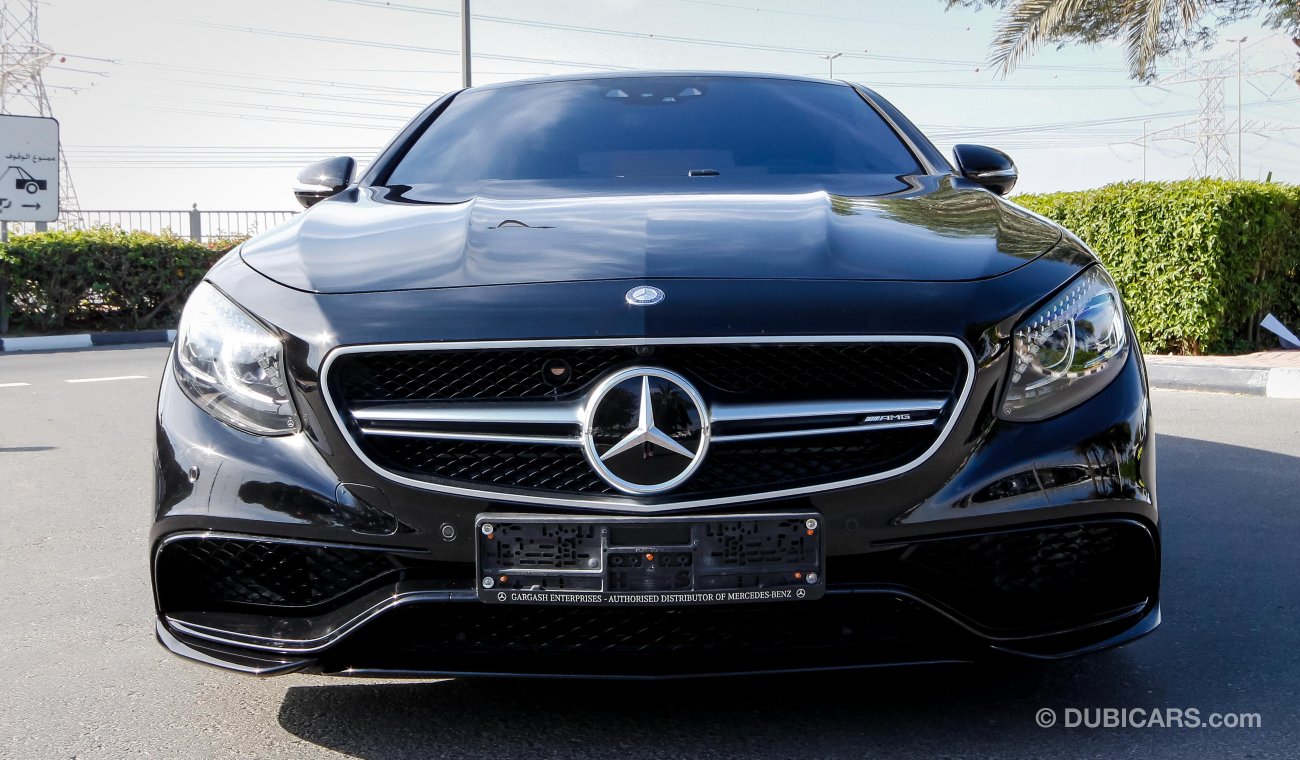 مرسيدس بنز S 63 AMG كوبيه