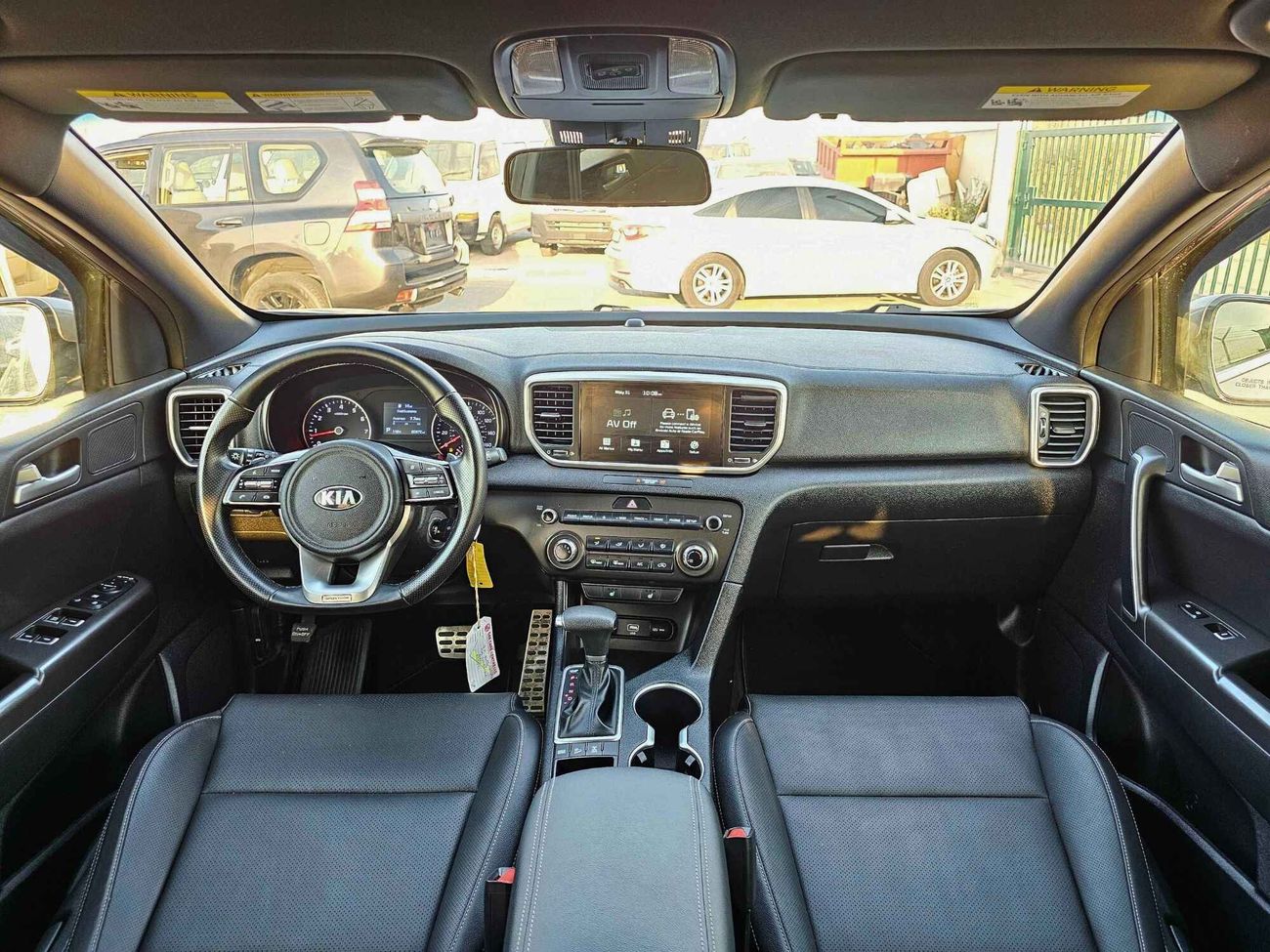 كيا سبورتيج S/ AWD/ RADAR/ LANE ASSIST/ LEATHER/ DVD CAMERA/ LOT# 55971