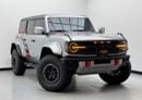 Ford Bronco Raptor 3.0L V6 2024 Ford Bronco Raptor, Ford Service History, Ford Warranty, Excellent Condition, GC