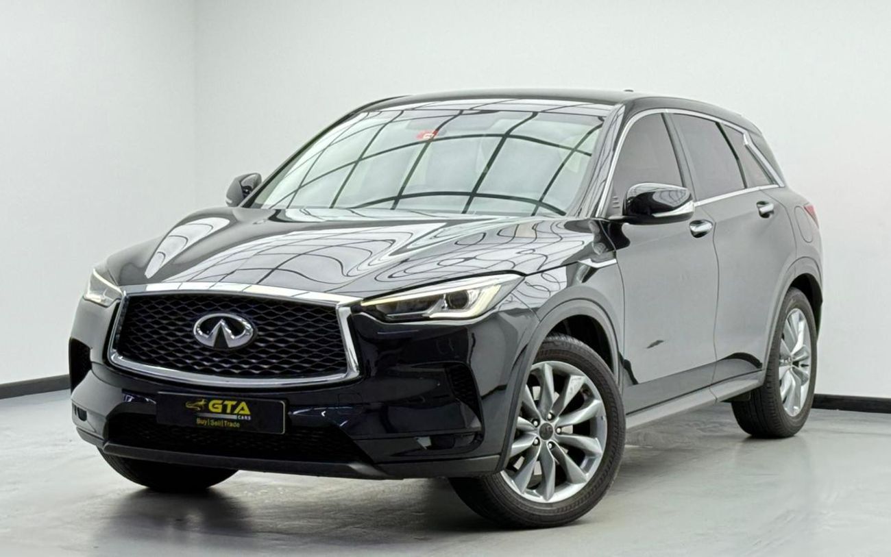 إنفينيتي QX50 Luxe 2.0L 2022 Infiniti QX50 Luxe, 2028 Infiniti Warranty + Service Pack, Full Infiniti Service Hist