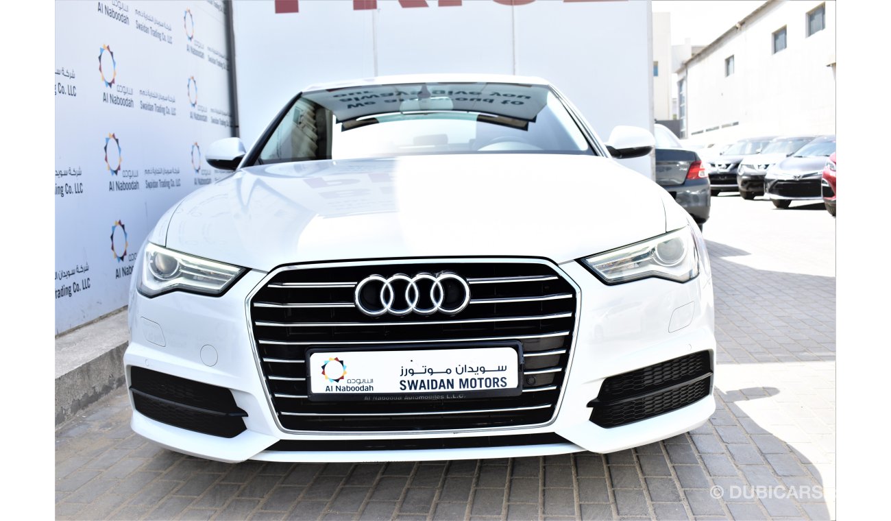 أودي A6 1.8L 3.5 TFSI TC 2017 GCC SPECS WITH DEALER WARRANTY