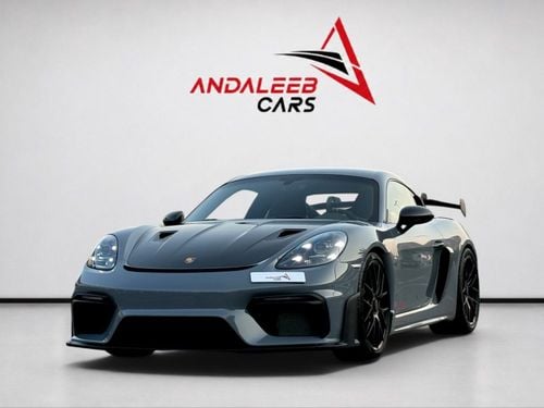 Porsche 718 Cayman GT4 RS AED 10,400 P.M | 0% DOWN PAYMENT | PORSCHE 718 CAYMAN GT4 RS WEISSACH | 4.0L NATURALLY ASPIRATED FLA