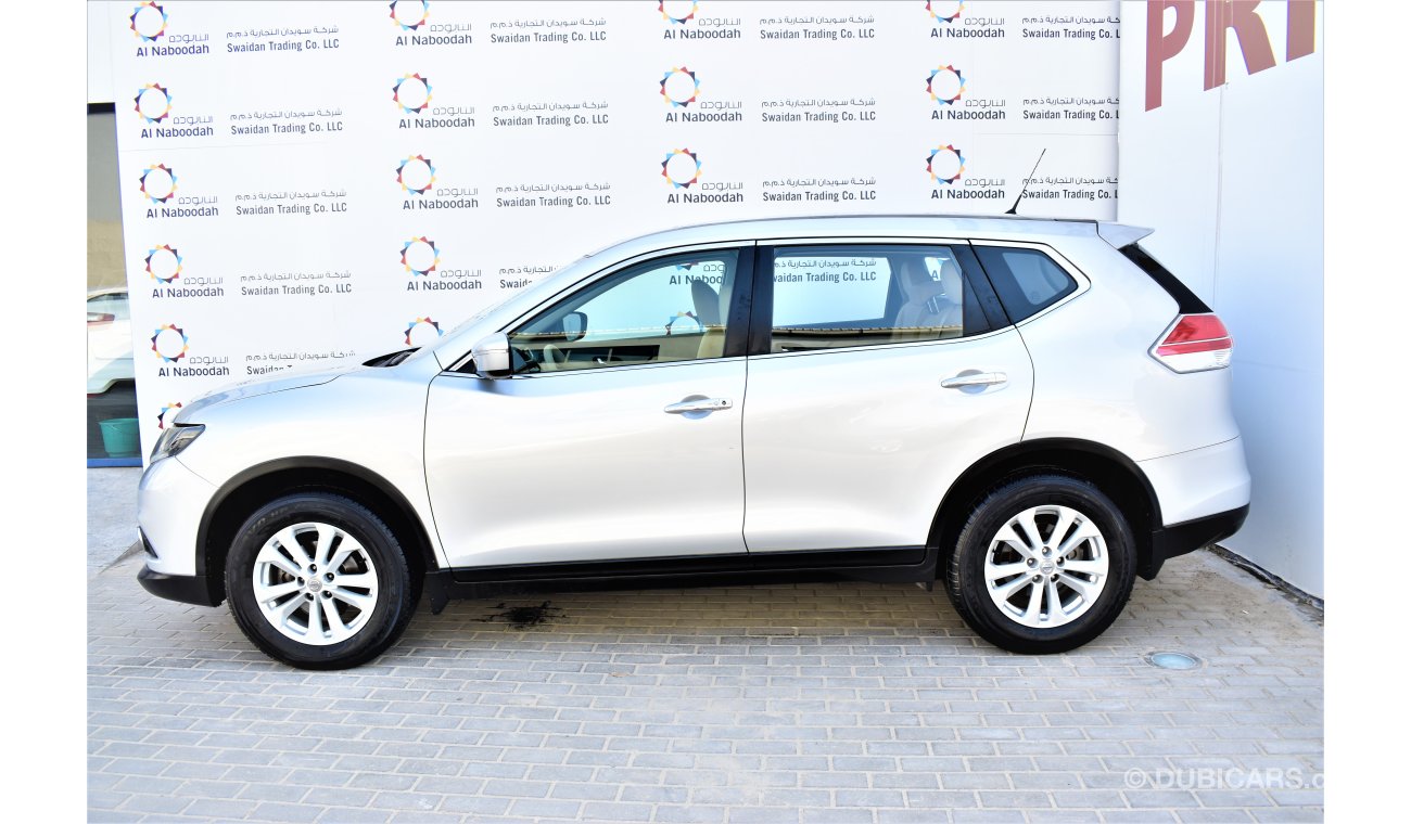 Nissan X-Trail 2.5L AWD 2016 GCC SPECS WITH DEALER WARRANTY STARTING FROM 49,900 DHS