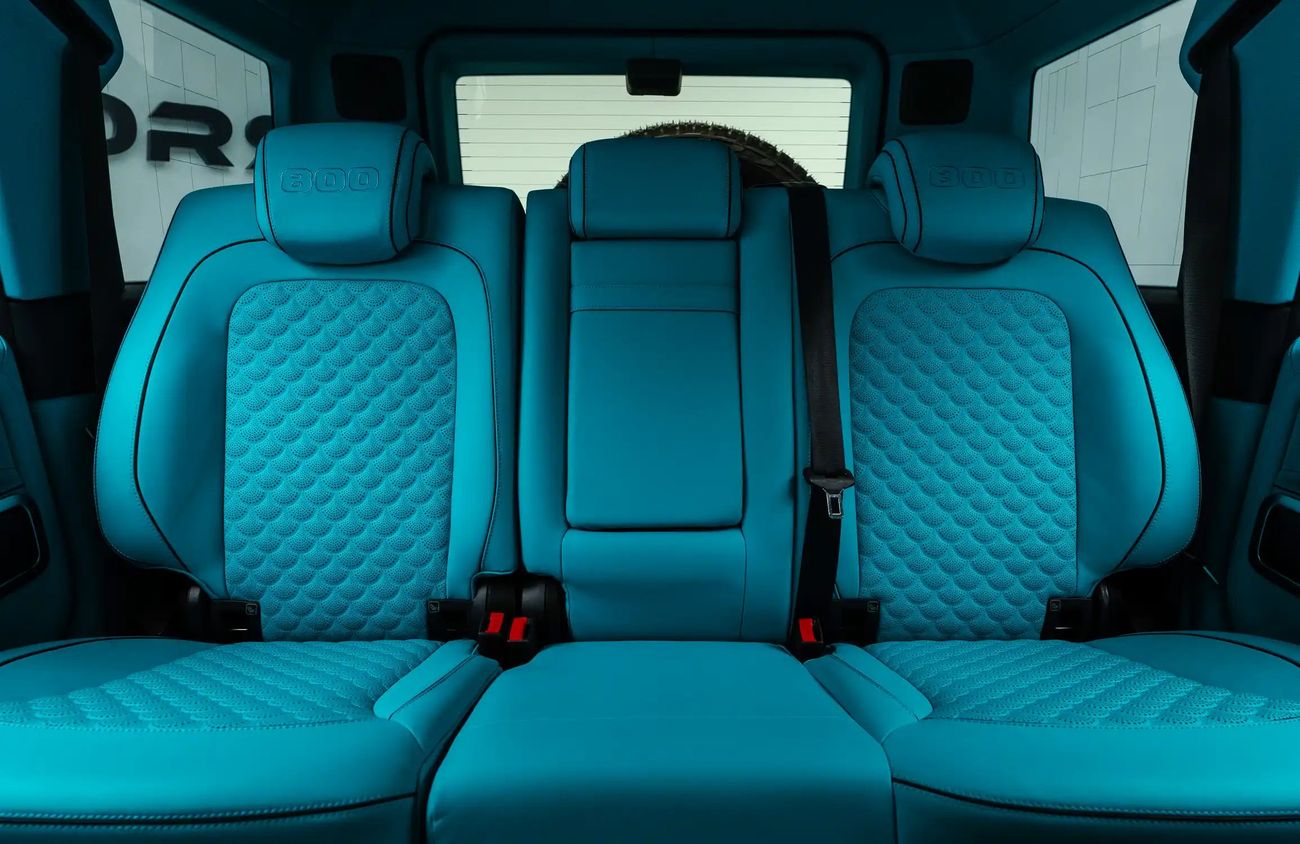 Mercedes-Benz G 63 AMG 4X4² 4.0L V8 Bi-Turbo Engine