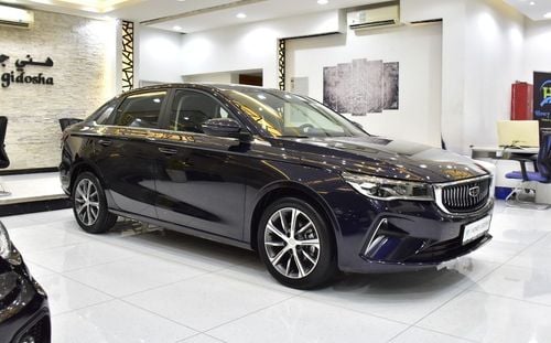 Geely Emgrand EXCELLENT DEAL for our Geely Emgrand ( 2024 Model ) in Blue Color GCC Specs