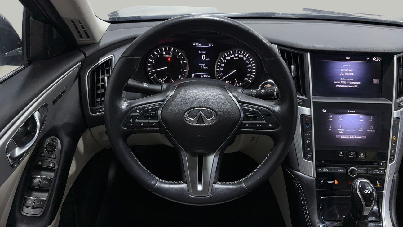 Infiniti Q50 LUXE 2024 | AED 1236/Month | 0 DP | 30 Day Return | Warranty