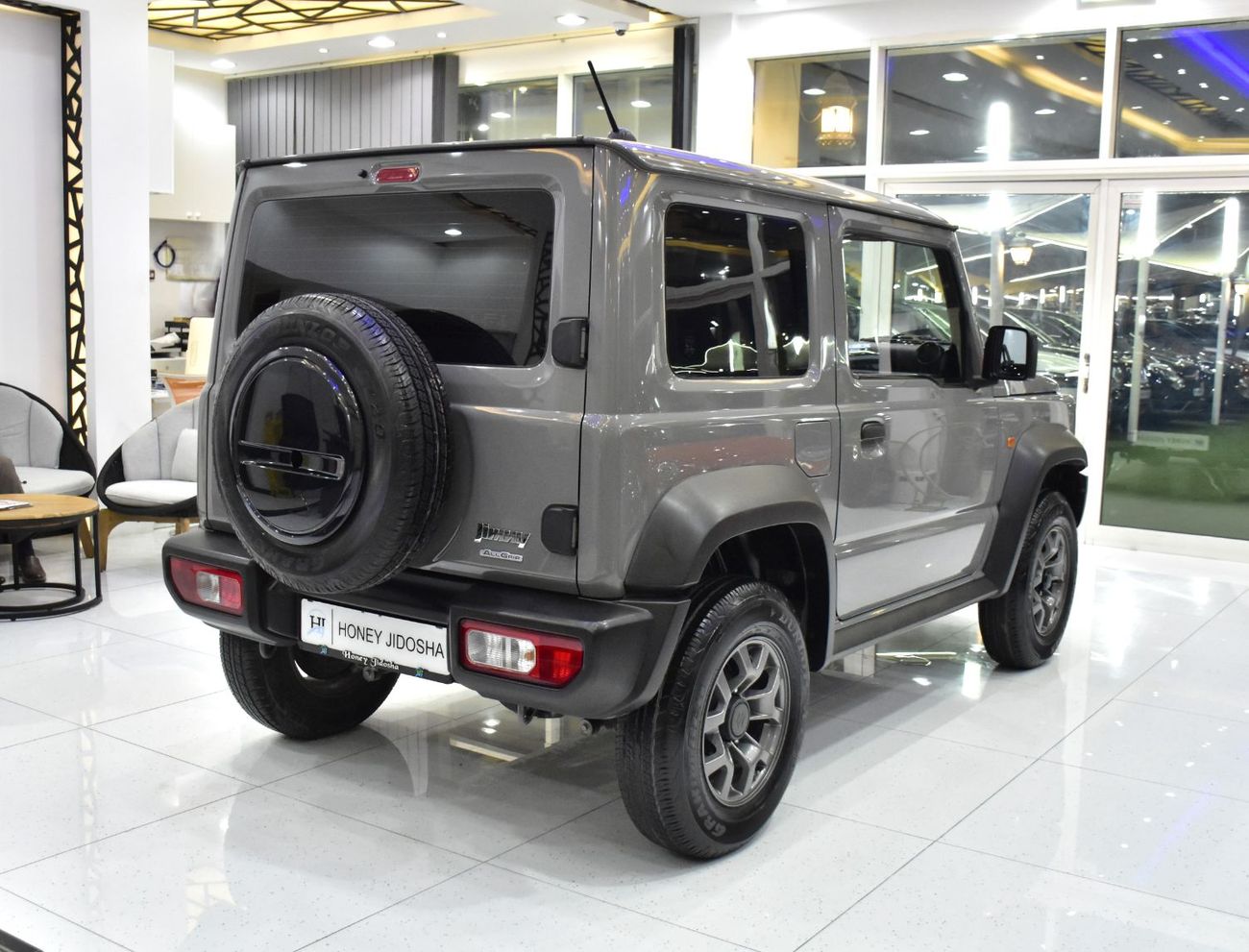 Suzuki Jimny EXCELLENT DEAL for our Suzuki Jimny All Grip ( 2024 Model ) in Grey Color GCC Specs