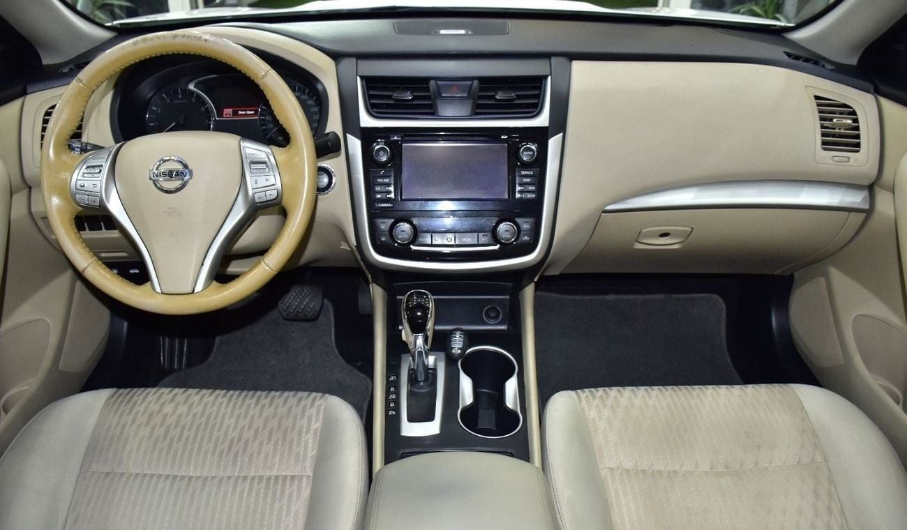 Nissan Altima EXCELLENT DEAL for our Nissan Altima 2.5 SL ( 2018 Model ) in White Color GCC Specs