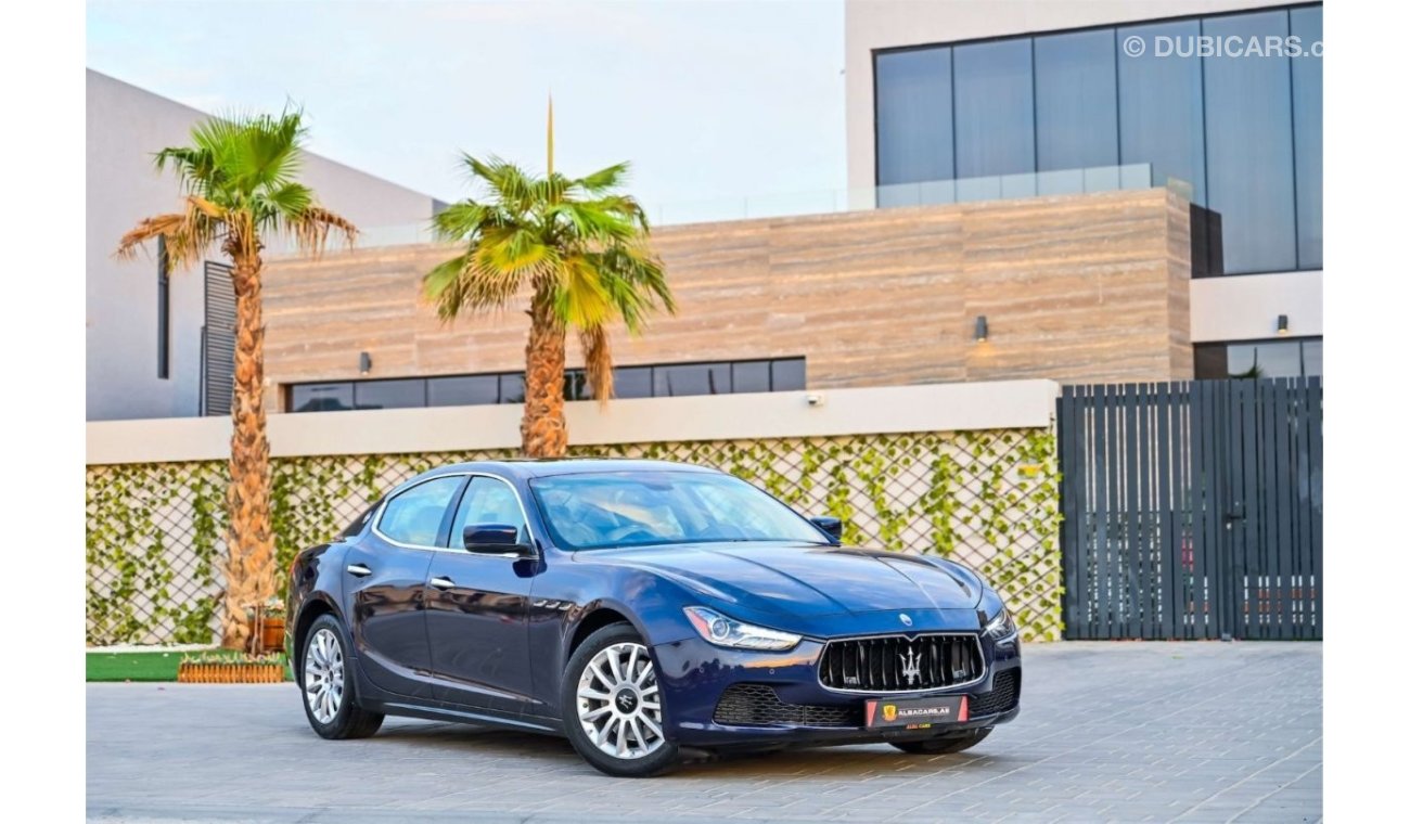 Maserati Ghibli | 1,995 P.M (4 Years) | 0% Downpayment | Immaculate Condition!