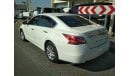 Nissan Altima 2015 WHITE GCC NO PAIN NO ACCIDENT PERFECT