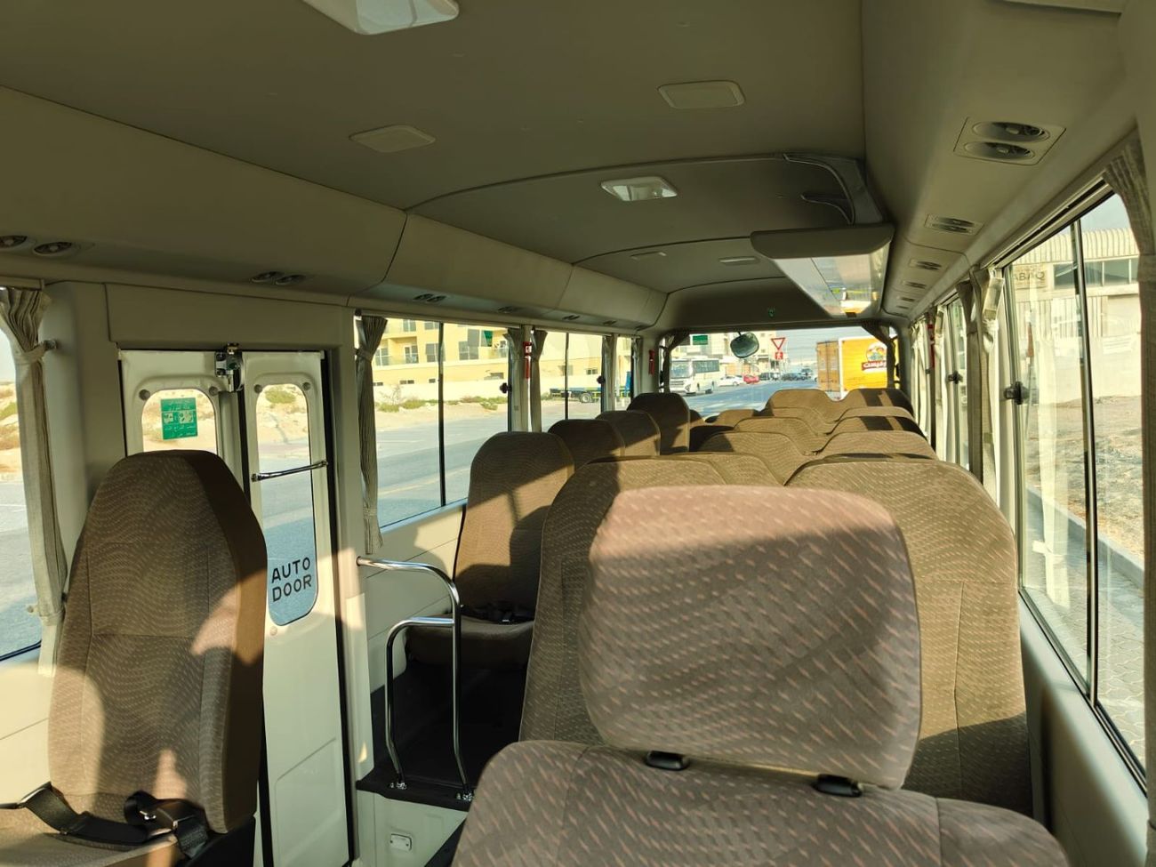 Toyota Coaster 2025 Toyota Coaster High-Roof 23-Seater (2-Point Seatbelts) 4.0L 4-Cyl Turbo Diesel M/T RWD (Auto Cl