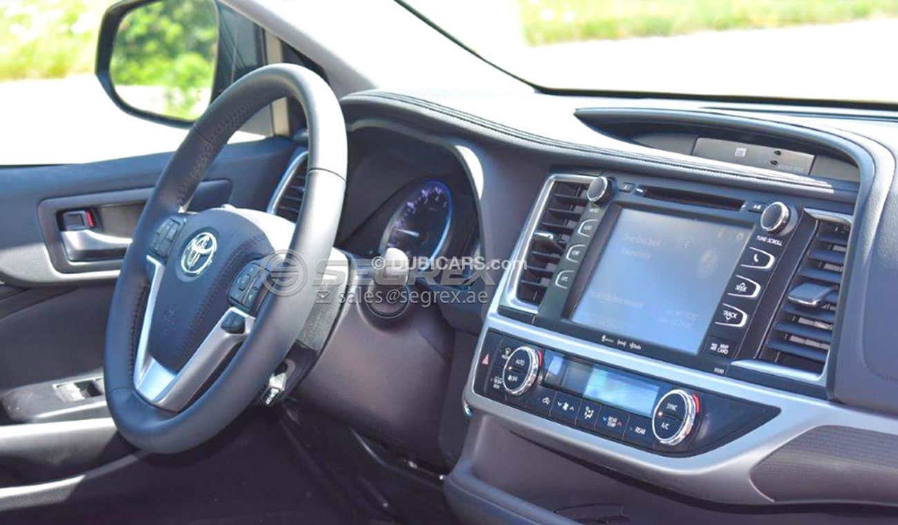Toyota Highlander 2019 3.5 V6-NIGHTSHADE for UAE&Export market   للتسجيل و التصدير