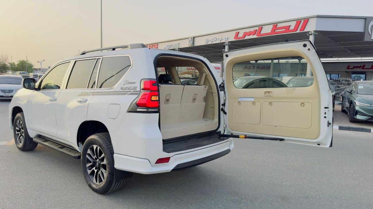 Toyota Prado MODIFIED TO 2024 PRADO | TESLA SCREEN | 2.7L PETROL | REAR VIEW CAMERA | LHD | BACK TIRE