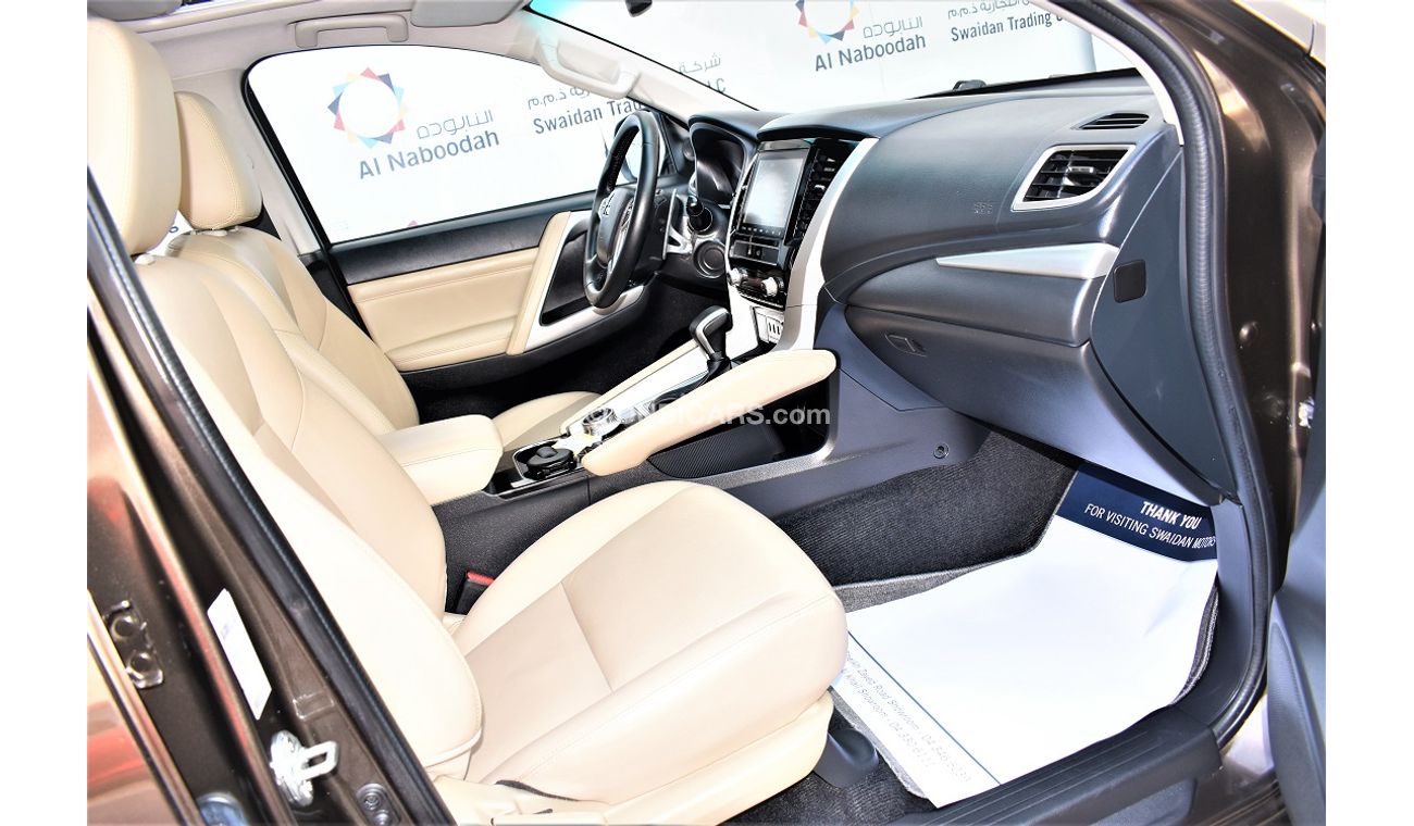 Mitsubishi Montero AED 1774 PM | 3.0L GLS V6 4WD GCC DEALER WARRANTY