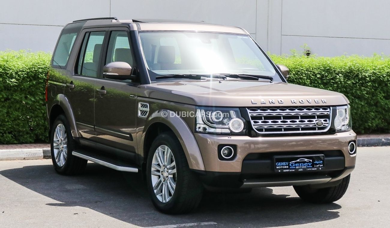 Land Rover Discovery LR4 GCC FULL OPTION