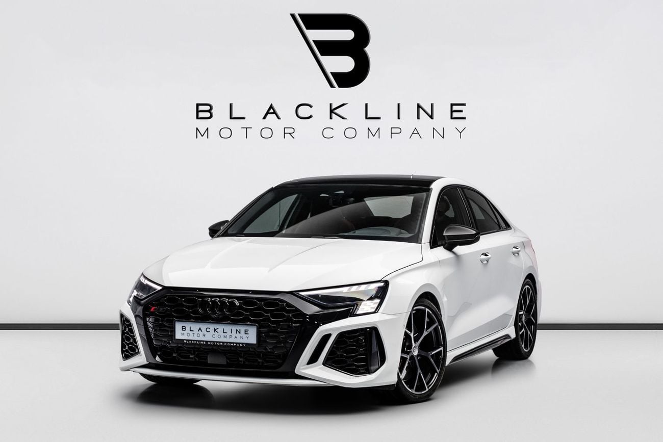 Audi RS3 Exclusive Extended Eid Offer 2024 Audi RS3, 2029 Audi Warranty + Service Contract, Low Kms, GCC
