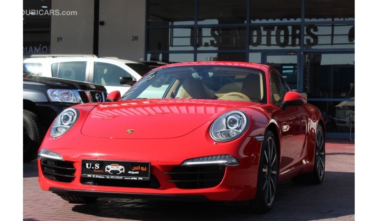 Porsche 911 S 911 CARRERA S 2013 GCC SINGLE OWNER WITH FULL AGENCY SERVICE HISTORY & WARRANTY IN MINT CONDITION