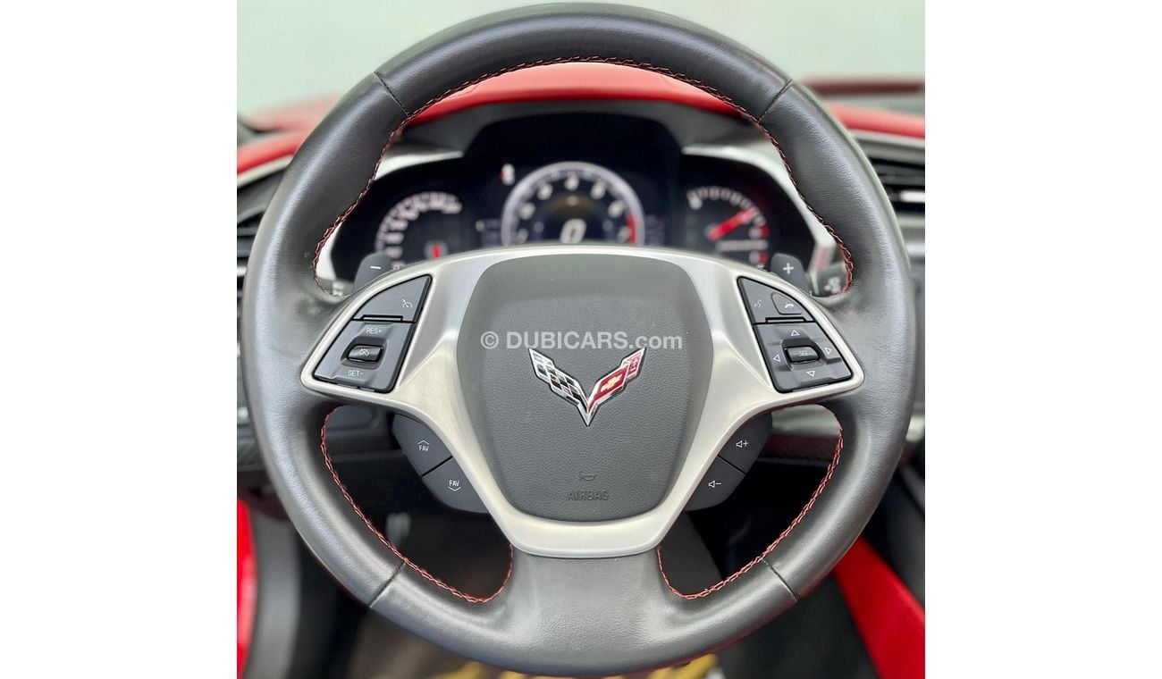 Chevrolet Corvette C7 Z51 2015 Chevrolet Corvette Stingray C7 Z51 3LT, Chevrolet History, Low Kms, GCC