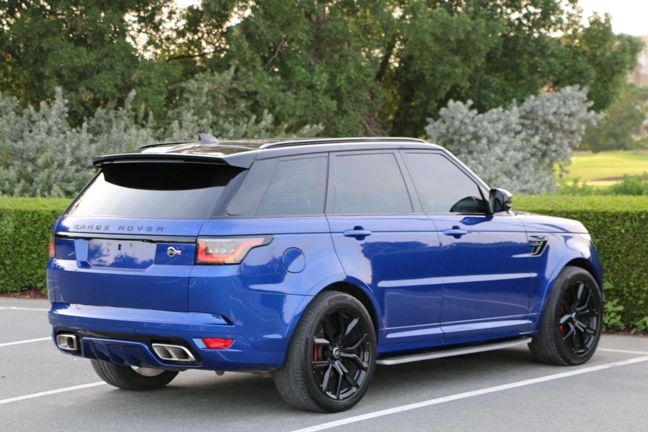 Land Rover Range Rover Sport RANGE ROVER SPORT SVR 2019  German specs full option