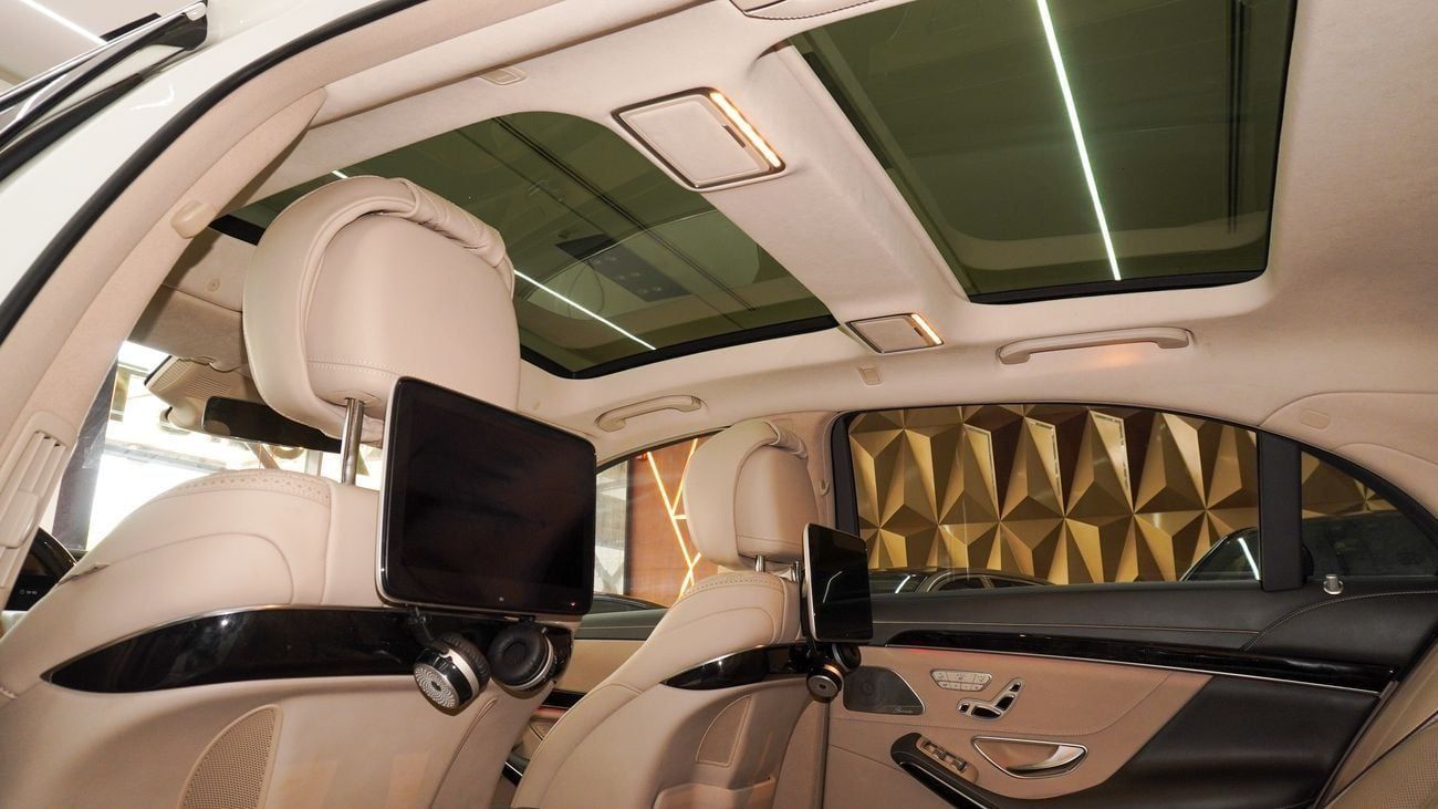 مرسيدس بنز S 560 MERCEDES BENZ S560 - 4.0L BI-TURBO V8 - 2018